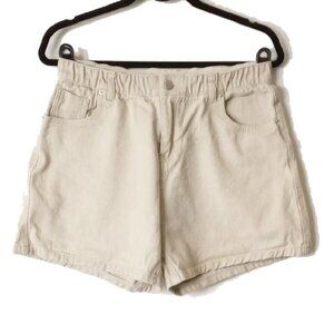 March 21st Denim 5-Pocket Jean Shorts L Beige 50off3